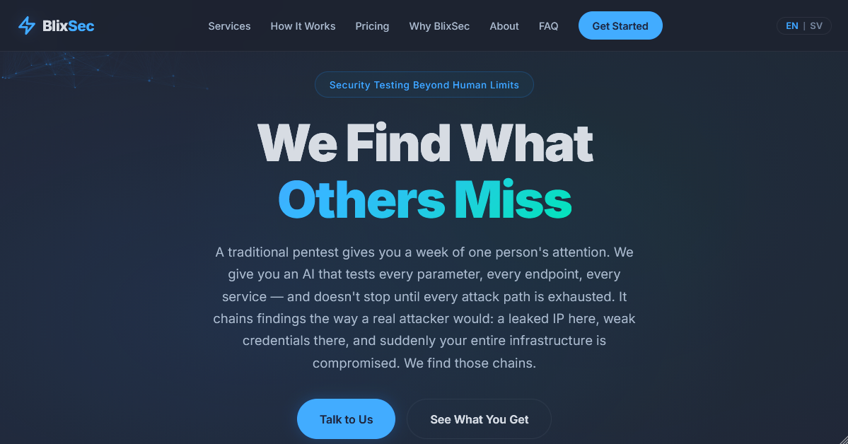BlixSec AI Penetration Testing